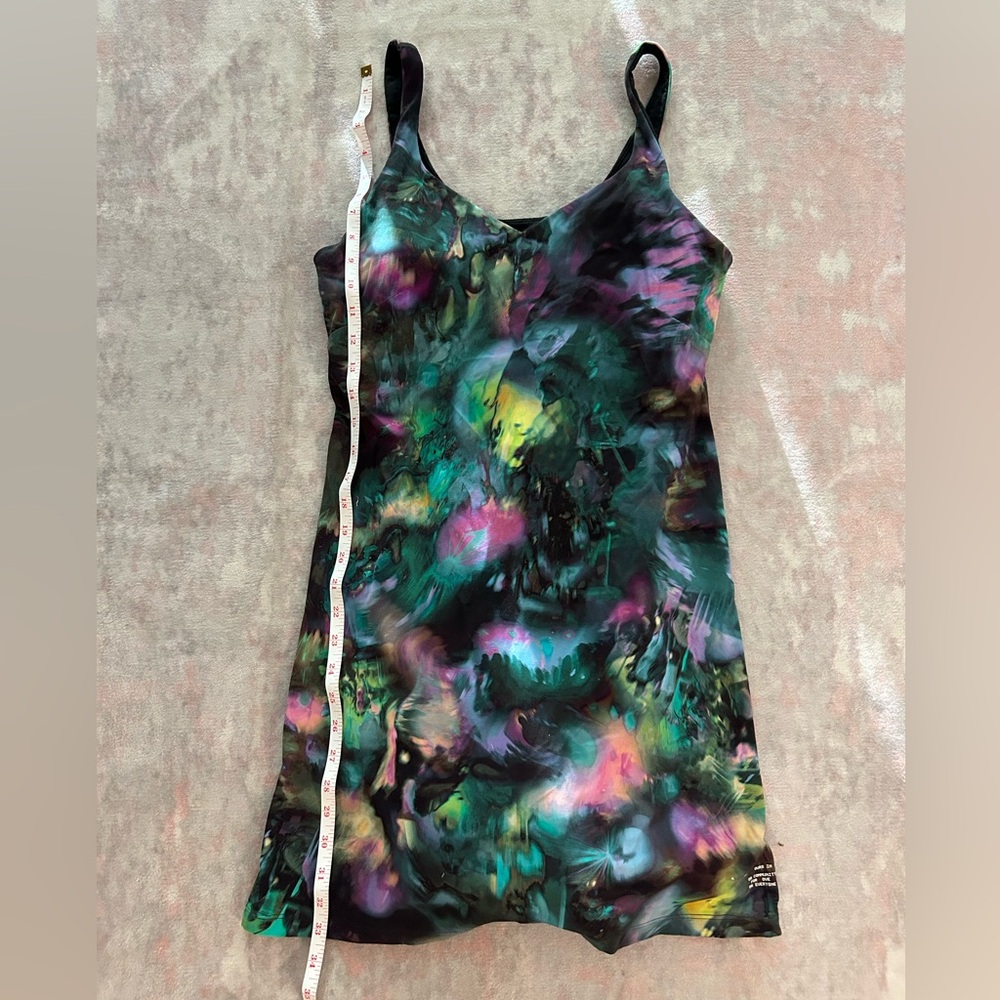 Lulu Lemon Colorful Abstract Print Dress - Picture 6 of 8